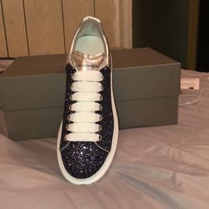 Blue Sparkly shoes !!